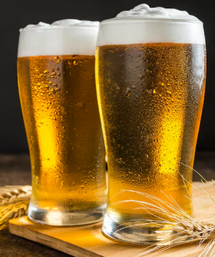 Beer stain
